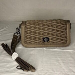 Lug Allegra Women's Crossbody Bag, Purse, Shoulder Bag, Adjustable Strap, Walnut